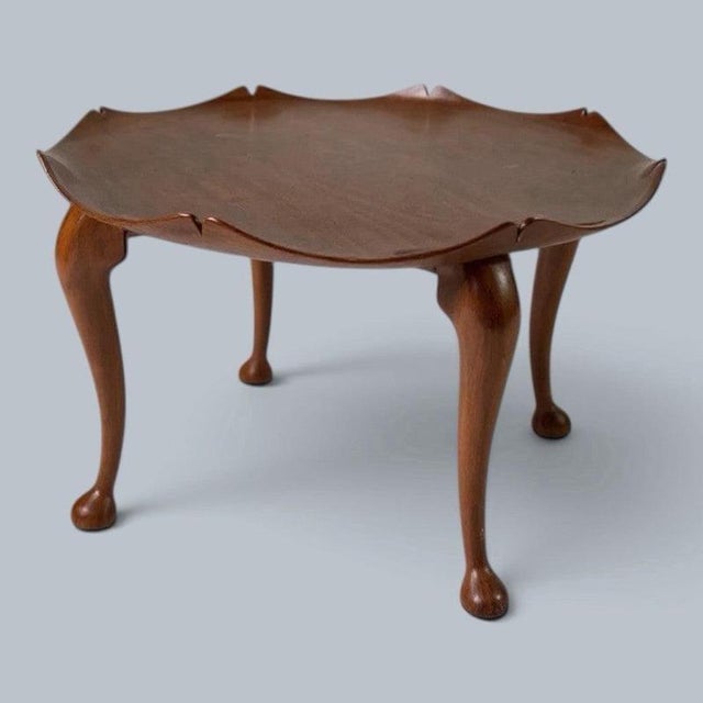 Teak Lotus Coffee Table, 1970s For Sale - Image 4 of 9