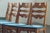 Vintage Razorblade High Back Dining Chairs by Henning Kjærnulf, Denmark, 1960s, Set of 6 For Sale - Image 15 of 18