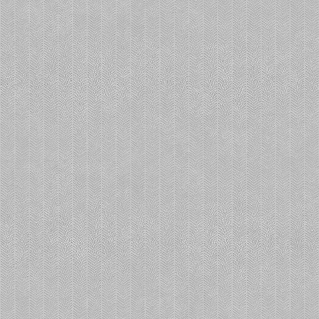 Boråstapeter Chevron Sketch Wallpaper In Grey For Sale