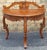 Late 19th Century Italian Rococo 19th Century Hand Carved Venetian Demilune Console, Recently Restored For Sale - Image 5 of 11