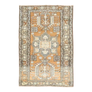 Early 20th Century Persian Karadja Heriz - 2'9" x 4'4" For Sale
