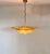 Glass Murano Pendant Light in Amber Glasses, 1990s For Sale - Image 7 of 16
