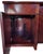 Restored French Art Deco Executive Desk | 72" Sunburst Veneer Pedestal Desk For Sale - Image 15 of 16
