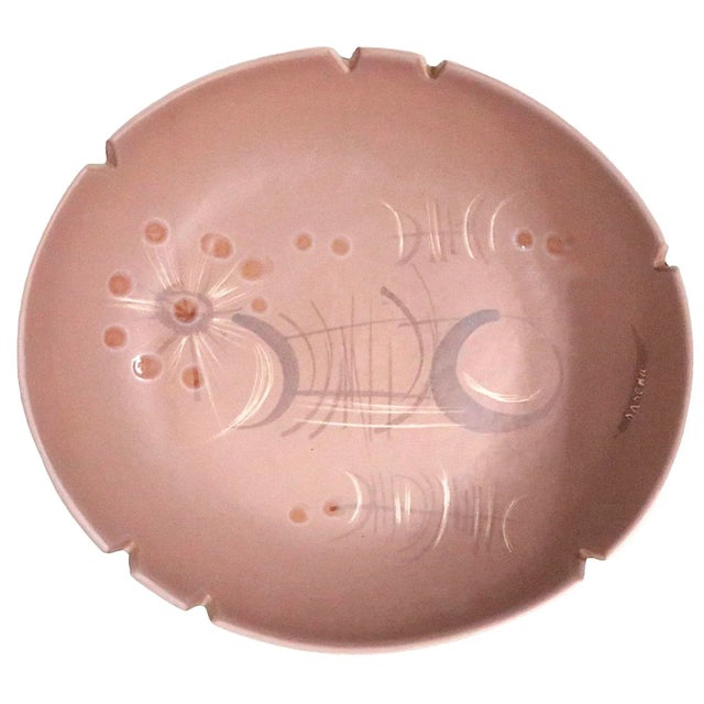 Mid Century California Pottery Ashtray by Sarena After Sascha Brastoff C 1950's For Sale - Image 12 of 12