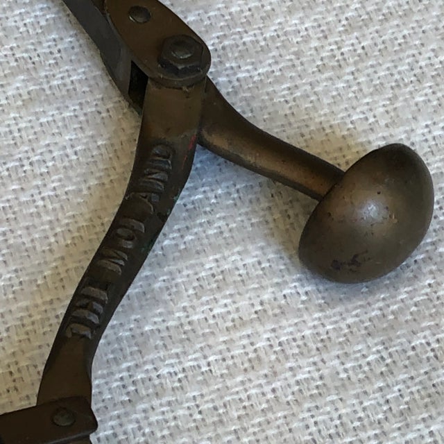 Circa 1920 Solid Brass Equestrian Riding Boot Trees -- a Pair For Sale - Image 4 of 10