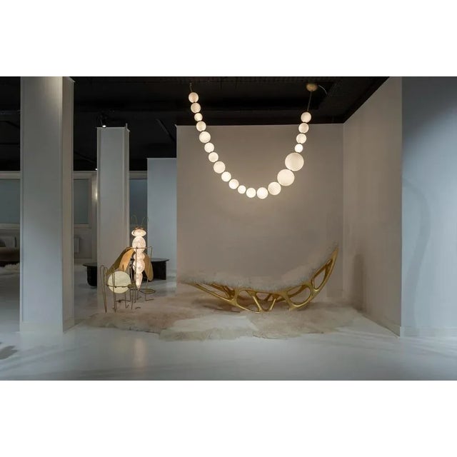 Dragonfly Floor Lamp Sculpture by Vincent Darré and Ludovic Clément d'Armont For Sale - Image 10 of 11