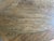 2010s Arhaus Round Dining Table-Solid Parquet Wood Top & Iron Ring Base For Sale - Image 5 of 5