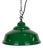 Industrial British Green Enamel Factory Pendant Lamp, 1960s For Sale