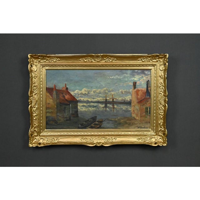 W. Delsaux, The North Sea, Early 20th Century, Oil Painting, Framed For Sale - Image 14 of 18