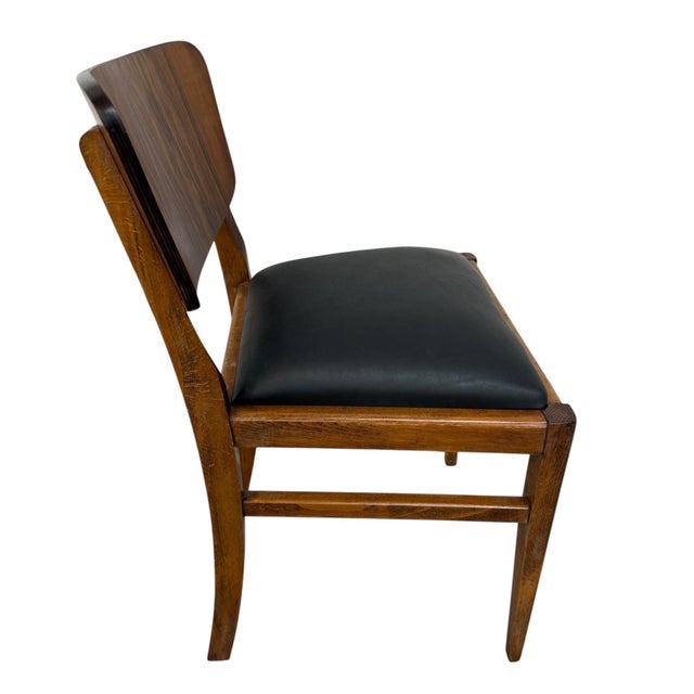 1960s Mid-Century Modern Low Back Rosewood Dining Chairs - Set of 4 For Sale - Image 5 of 6