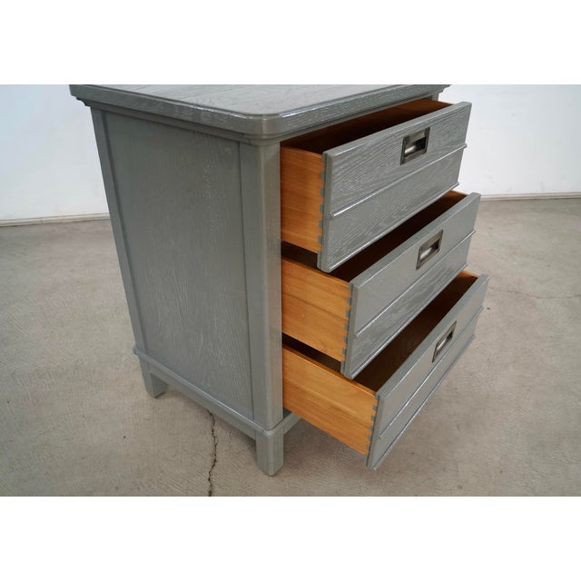 2010’s Arts & Crafts Style Large Nightstand / Small Dresser by Stanley Furniture For Sale - Image 11 of 12