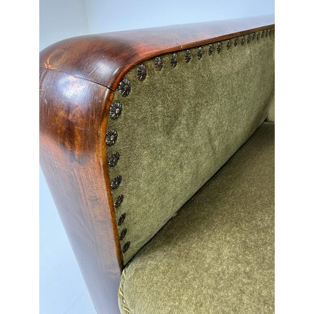 Green 1930s Swedish Art Deco Chair For Sale - Image 8 of 9