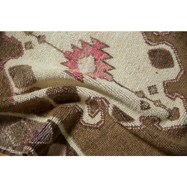 Rustic Vintage Distressed Kars Rug - 3'1" x 4'5" For Sale - Image 3 of 10