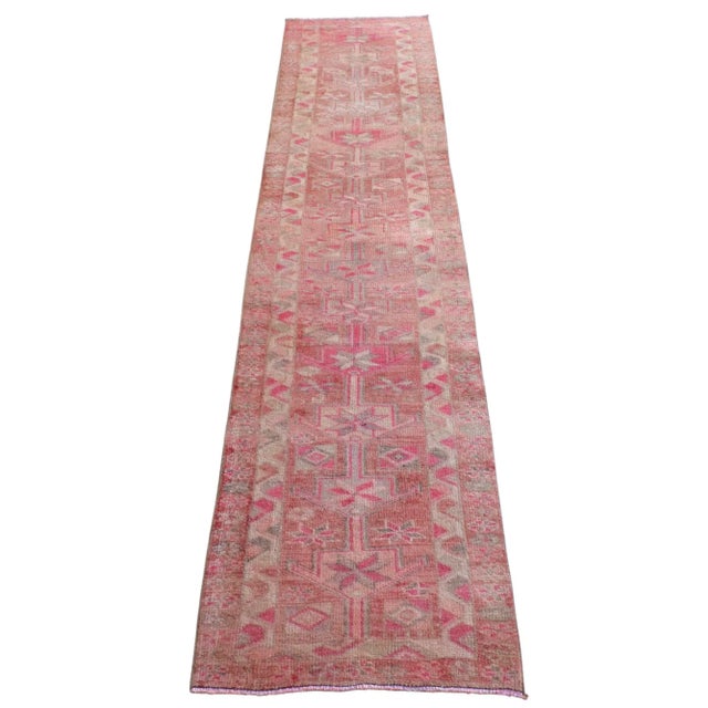 1970s Kurdish Herki Hand-Knotted Distressed Runner For Sale - Image 5 of 12