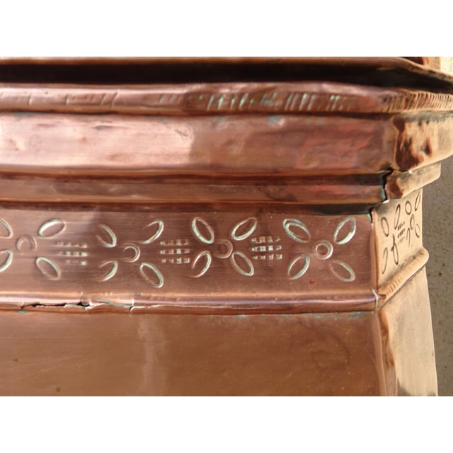 Antique Copper Fountain on Oak Base For Sale - Image 5 of 18