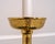 1980s Pair Brass Hollywood Regency Style Table Lamps For Sale - Image 12 of 18