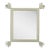 Fleur Home Carnival Vieux Rectangle Mirror in Cooking Apple Green, 49x59 For Sale