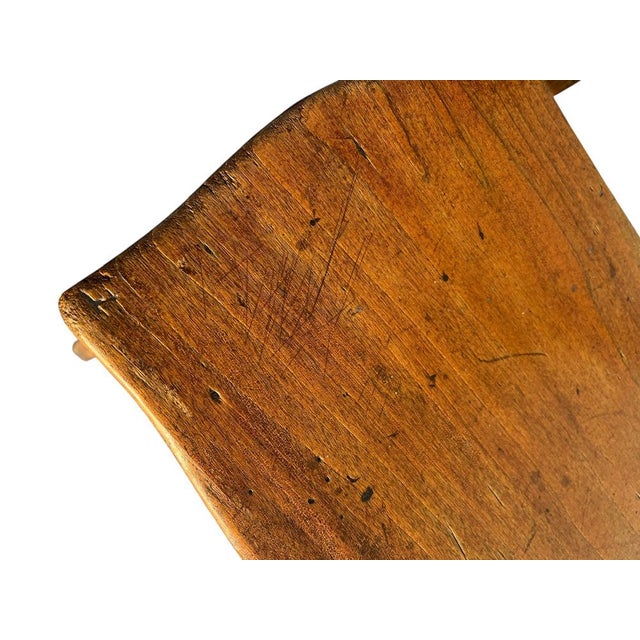 Early 20th Century Elm Wood Dining Chairs, 1890s, Set of 2 For Sale - Image 11 of 14