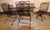 Metal Mid 20th Century Meadow Craft Acorn and Oak Leaf Wrought Iron Table & 6 Chairs, Attributed For Sale - Image 7 of 13