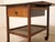 Vintage Oak Rolling Side Table Cart With Drawer and Lower Shelf For Sale - Image 11 of 12