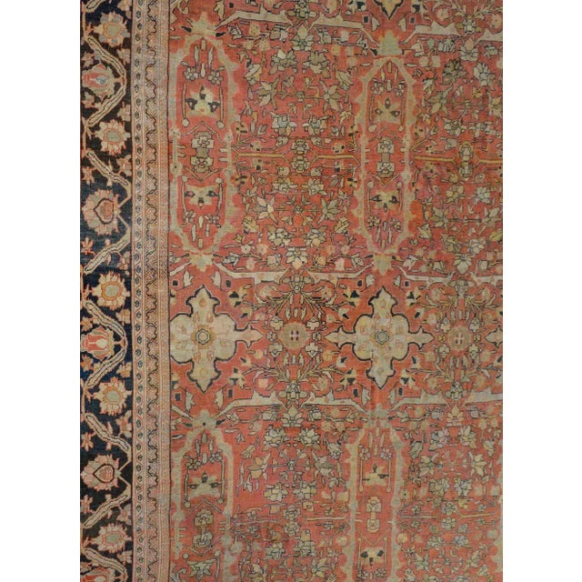 Persian Early 20th Century Palatial Sultanabad Rug For Sale - Image 3 of 10