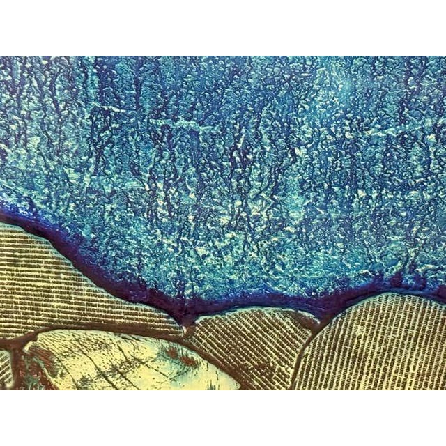 Plastic Surrealist Green Acrylic Abstract by Beckford Young For Sale - Image 7 of 9