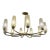 Vintage 10 Light Chandelier by Kaiser Leuchten For Sale