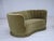 Mid-Century Modern Danish 2-Seater Banana Sofa in Green Velour, 1960s For Sale - Image 3 of 18