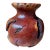 Vintage Brutalist Burlwood Hand Turned Sculpture Art Vase Decor For Sale