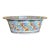 Chinese Canton Famille Rose Reticulated Basket Bowl With Floral and Figural Decoration For Sale