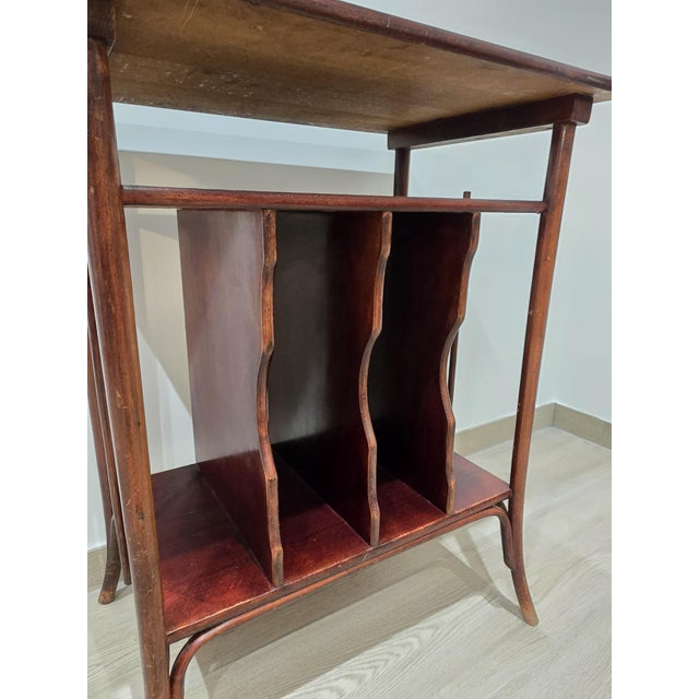 Bentwood Music Stand by Michael Thonet for Gebrüder Thonet Vienna Gmbh, 1910 For Sale - Image 11 of 15