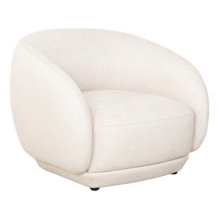 Bolzano Armchair in Cream Fabric from BoConcept For Sale