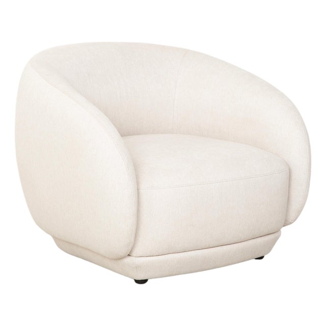 Bolzano Armchair in Cream Fabric from BoConcept For Sale