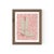 Lula the Cowboy Boot by Willa Heart in Walnut Frame, Mini Art Print For Sale