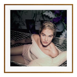 Ursula Andress 1955 by Slim Aarons Framed C Print For Sale