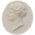 19th Century Neoclassical Cameo Intaglio in Metal, Italy For Sale - Image 5 of 5