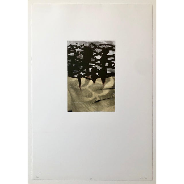 Signed, dated and titled. Initialed and dated lower right, each numbered 8/20, lower left. 9 x 6 image size, 22 x 15 in....