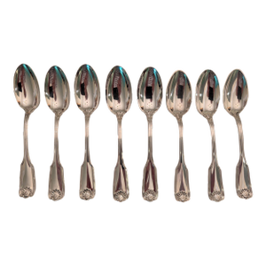 Mid 20th Century Towle "Benjamin Franklin" Sterling Silver Teaspoons, Lot of 8