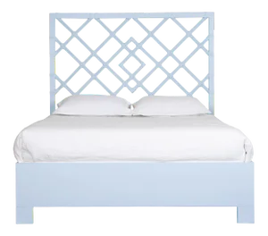 Darien Bed Queen - Blue