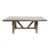 Outdoor Concrete & Wood Dining Table For Sale