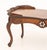 Rococo Rococo Style Marquetry Inlaid Walnut Coffee Table For Sale - Image 3 of 7