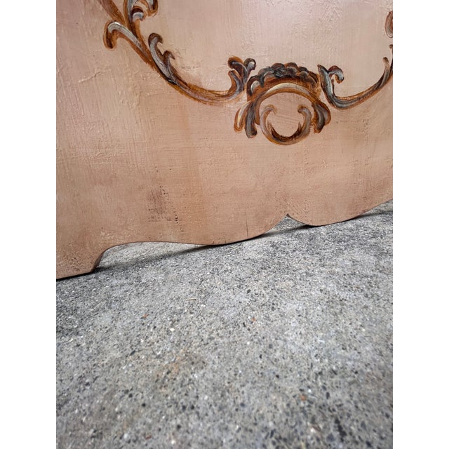 Christmas tri fold fireplace screen