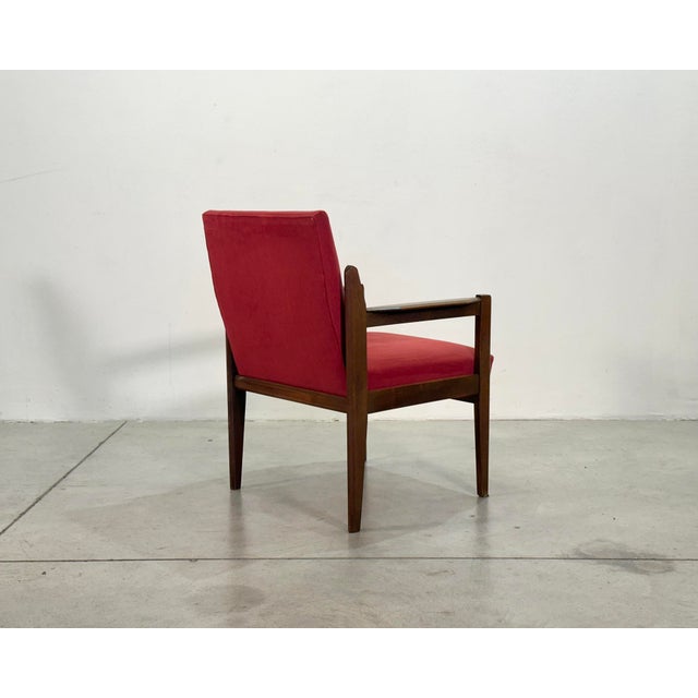 Brown Vintage Teak Chairs and Stool, 1960s, Set of 3 For Sale - Image 8 of 18