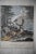 This antique hand-colored copperplate engraving depicts the legendary “Hirsch von 66 Enden” (stag with 66 points), a...
