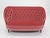 Love Sea Sofa with Tufted Back in Dust Rose Velvet by Gio Ponti, Italy, 1950 For Sale - Image 6 of 10