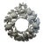 Pewter Nautical Theme Round Wreath For Sale