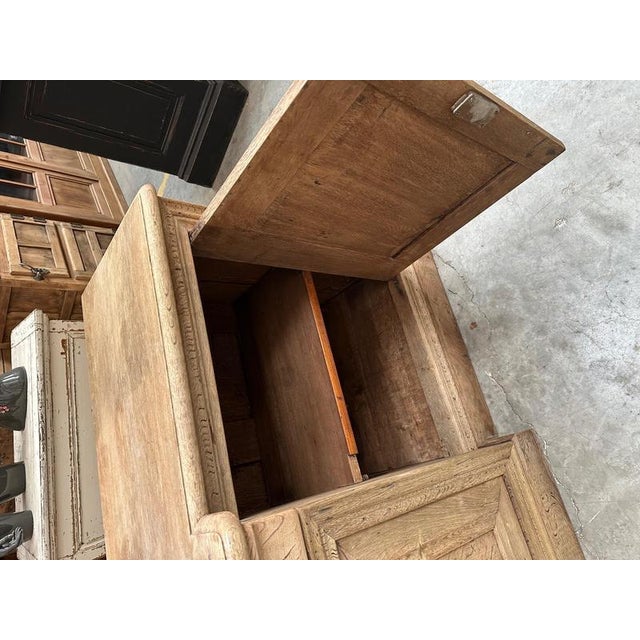 19th Century Solid Oak Sideboard For Sale - Image 8 of 14