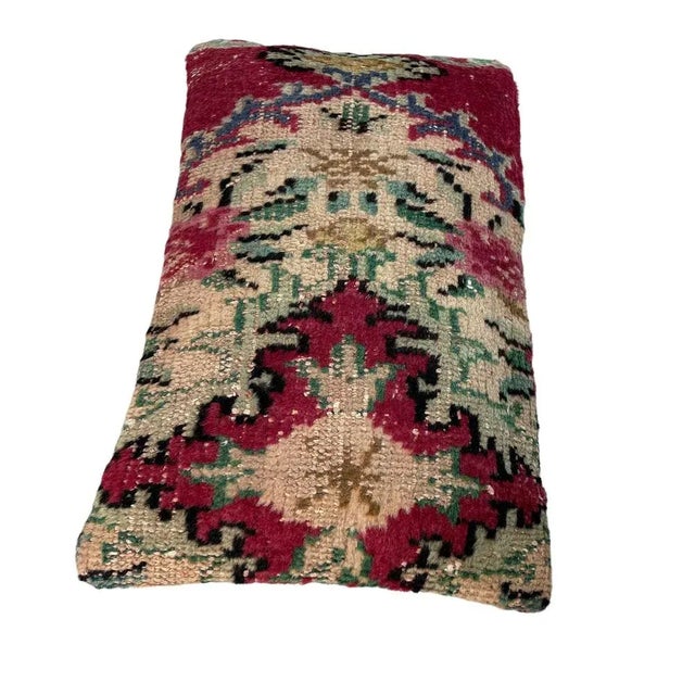 Brown Vintage Cushion in Wool, 1960s For Sale - Image 8 of 11