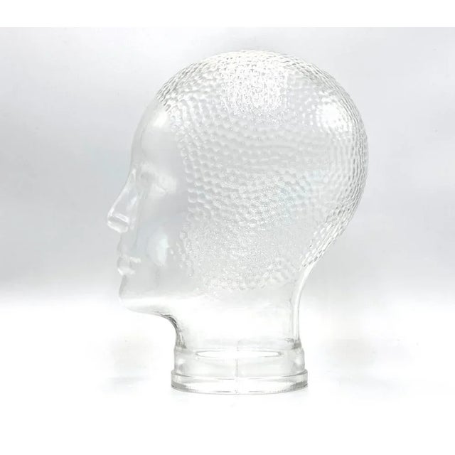 Vintage German Glass Head, 1970s For Sale - Image 6 of 10