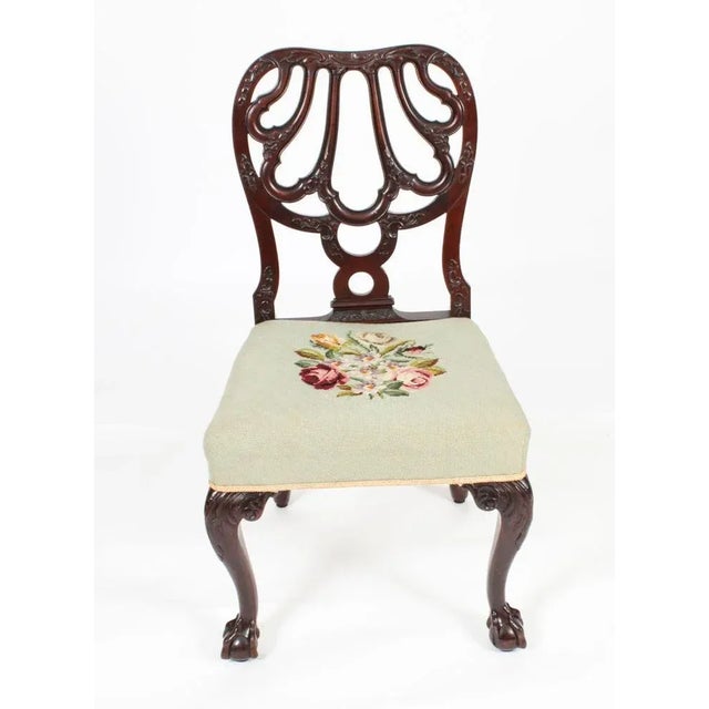Antique George II Revival Dining Chairs by Robert Strahan, 1920s, Set of 12 For Sale - Image 10 of 18